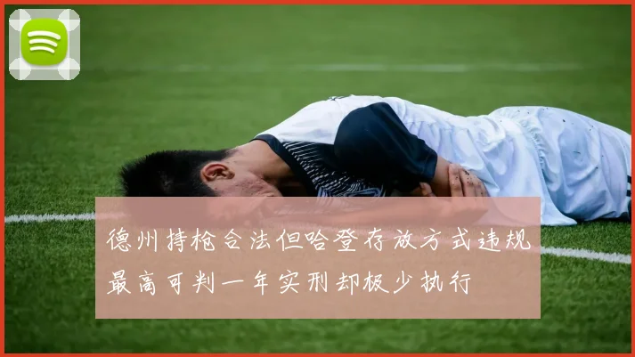 德州持枪合法但哈登存放方式违规最高可判一年实刑却极少执行